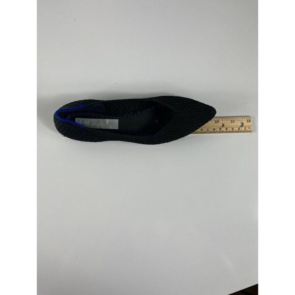 Rothy's The Point Black Honeycomb Knit Flats *NO SIZE NO INSOLES* Size 5.5 READ - Picture 10 of 10